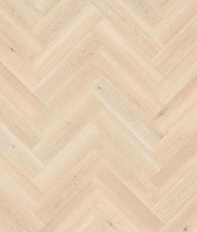PVC visgraat Tarkett Highland Oak Cream, Ophalen, Crème, 75 m² of meer, Overige typen