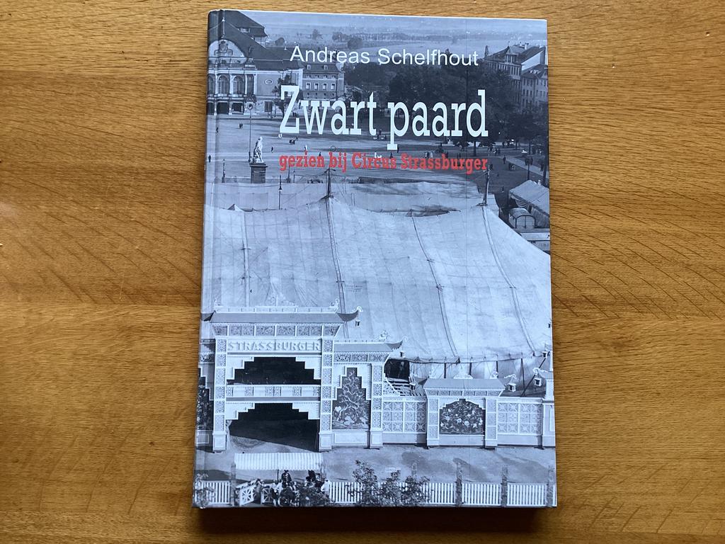 A. Schelfhout - Zwart paard gezien bij Circus Strassburger, Ophalen of Verzenden, Zo goed als nieuw, A. Schelfhout
