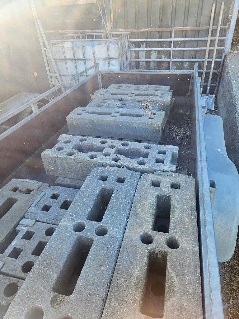 Voeten bouwhek, Ophalen of Verzenden, Gebruikt, Kunststof