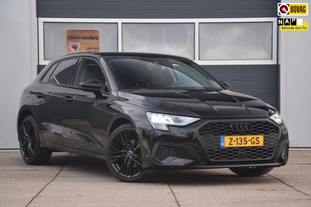 Audi A3 Sportback 30 TFSI Pro Line, Auto's, Stof, Gebruikt, Euro 6, Zwart