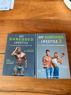 My Shredded Lifestyle 1+2 - Merijn Schoeber (Zo goed als nie, Ophalen of Verzenden, Zo goed als nieuw, Dieet en Voeding