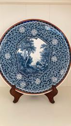 Vintage - Villeroy & Boch blauw decoratie bord Flamand Blue, Ophalen of Verzenden