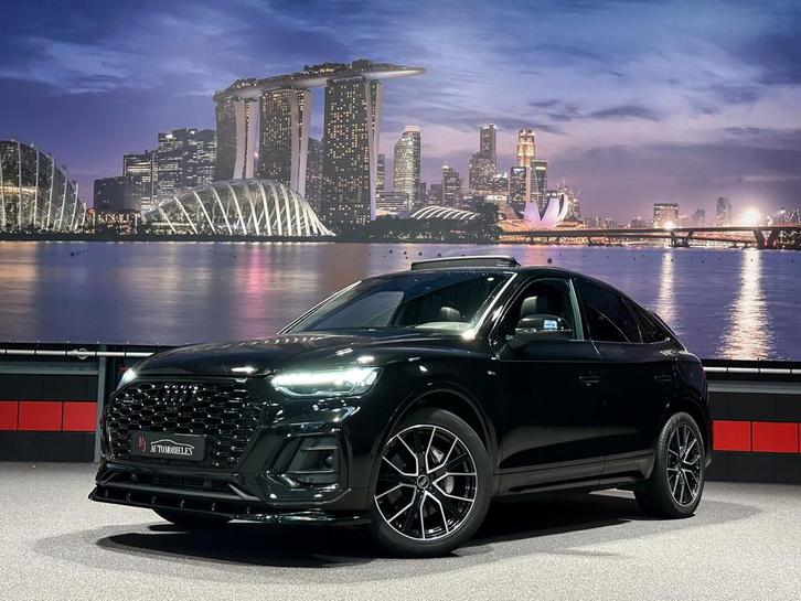Audi Q5 55 TFSI e 3x S-line 2022 Comp. Luchtvering|RS-seats|, Auto's, Audi, Bedrijf, Te koop, Q5, 360° camera, 4x4, ABS, Achteruitrijcamera