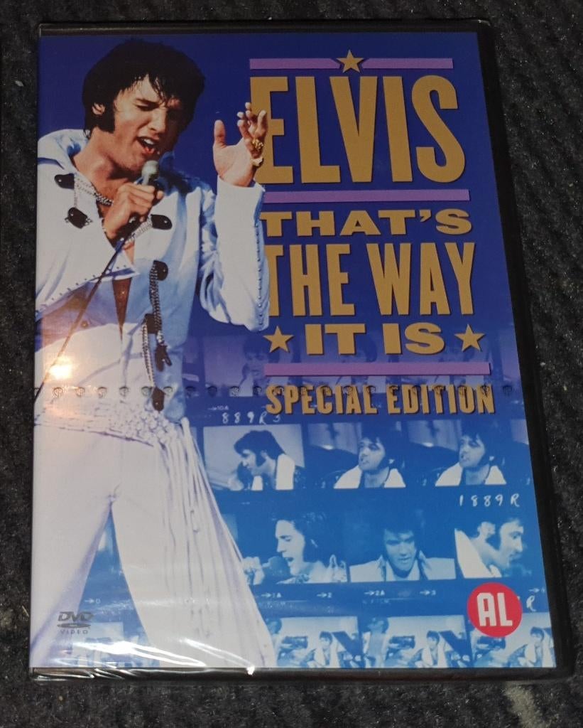 NEW DVD - Elvis Presley DVD - That's The Way It Is / NIEUW, Alle leeftijden, Ophalen of Verzenden, Zo goed als nieuw
