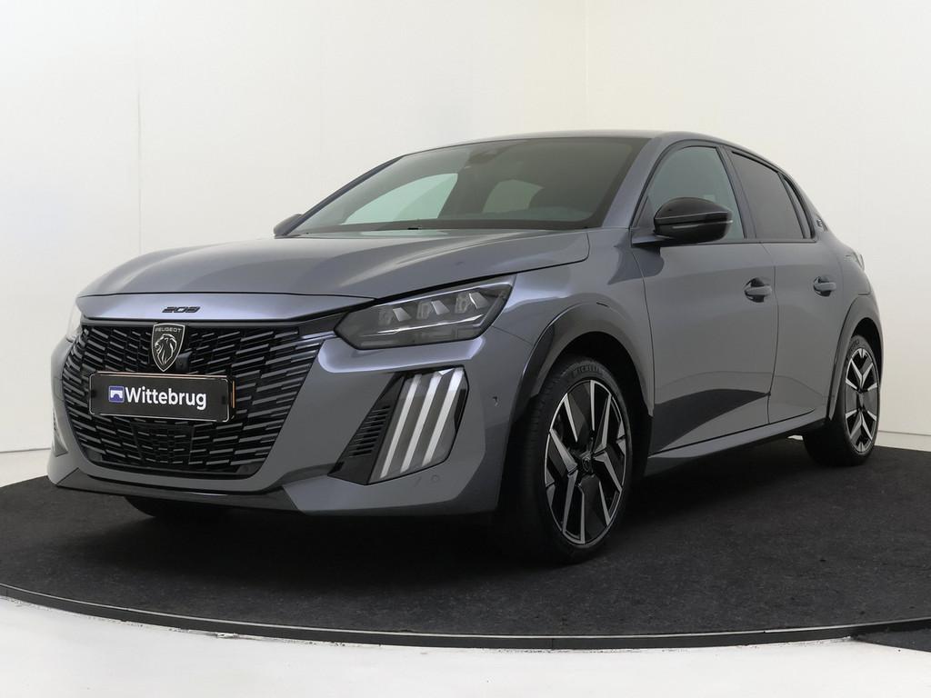 Peugeot e-208 EV GT 50 kWh P4 (bj 2024, automaat), Auto's, Automaat, 136 pk, Gebruikt, Parkeersensor