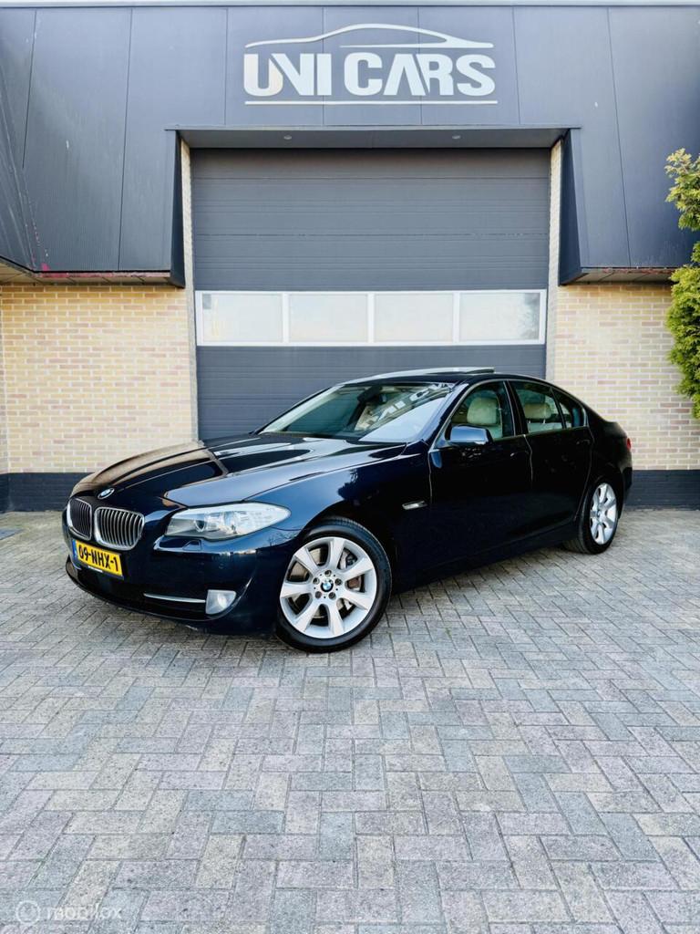 BMW 5-serie 535i High Executive|Openstak|Leer|New Ketting|LM, Euro 5, Achterwielaandrijving, Gebruikt, Bi-Xenon koplampen