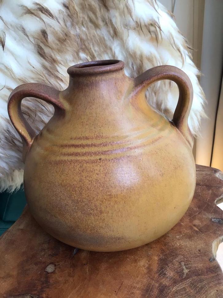 West Germany vaas/ kruik, middeleeuwse sfeer, Antiek en Kunst, Antiek | Keramiek en Aardewerk, Ophalen of Verzenden