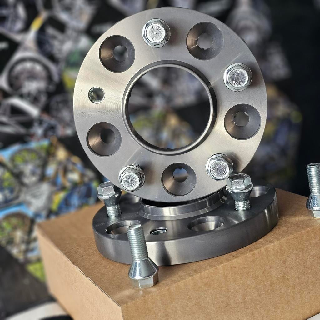 Spoorverbreders Adapters Bmw serie 3 e90 5x120 72,6  20mm, Ophalen of Verzenden