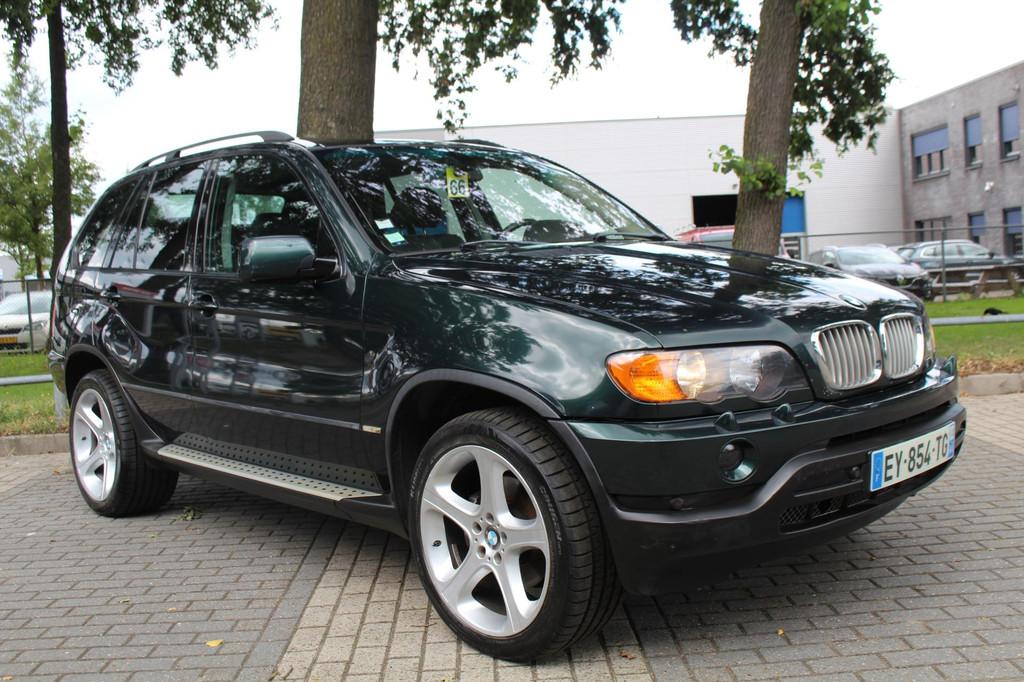 BMW X5 4.4i V8 Executive Youngtimer (MET WERK) FULL OPTION!, Auto's, Automaat, Stof, Gebruikt, Bedrijf