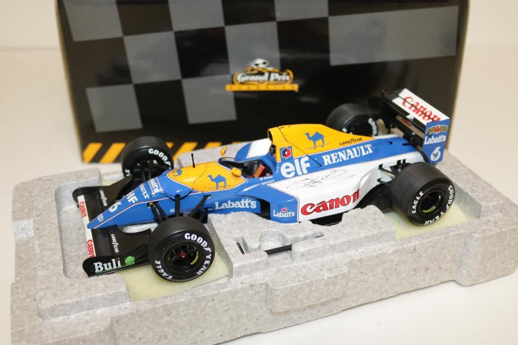 Exoto 1:18 GPC97110 WILLIAMS RENAULT FW14B MIB €100, Hobby en Vrije tijd, Modelauto's | 1:18, Nieuw, Auto, Overige merken, Ophalen of Verzenden