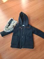 Mango kinder winterjas maat 92 donkerblauw met bontkraag, Ophalen of Verzenden