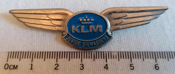 KLM pin, Verzamelen, Speldjes, Pins en Buttons, Gebruikt, Speldje of Pin, Overige onderwerpen, Ophalen of Verzenden