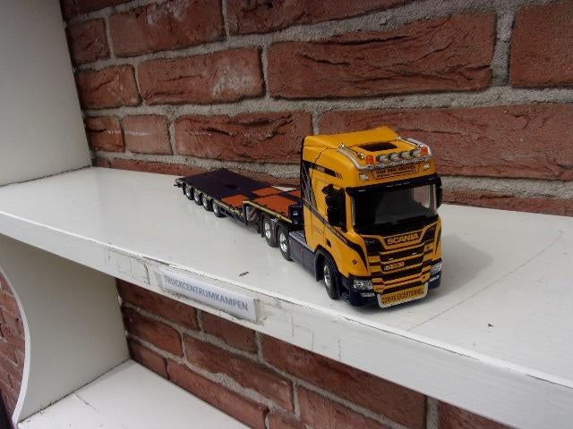 WSI  Scania  R  Highline  van  van  den  Heuvel., Hobby en Vrije tijd, Modelauto's | 1:50, Ophalen of Verzenden, Nieuw, Bus of Vrachtwagen