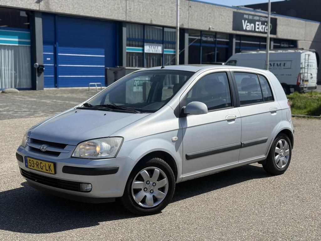 Hyundai Getz 1.3i Dynamic Airco Glazendak Trekhaak NWE APK, Auto's, Hyundai, Voorwielaandrijving, 4 cilinders, Origineel Nederlands