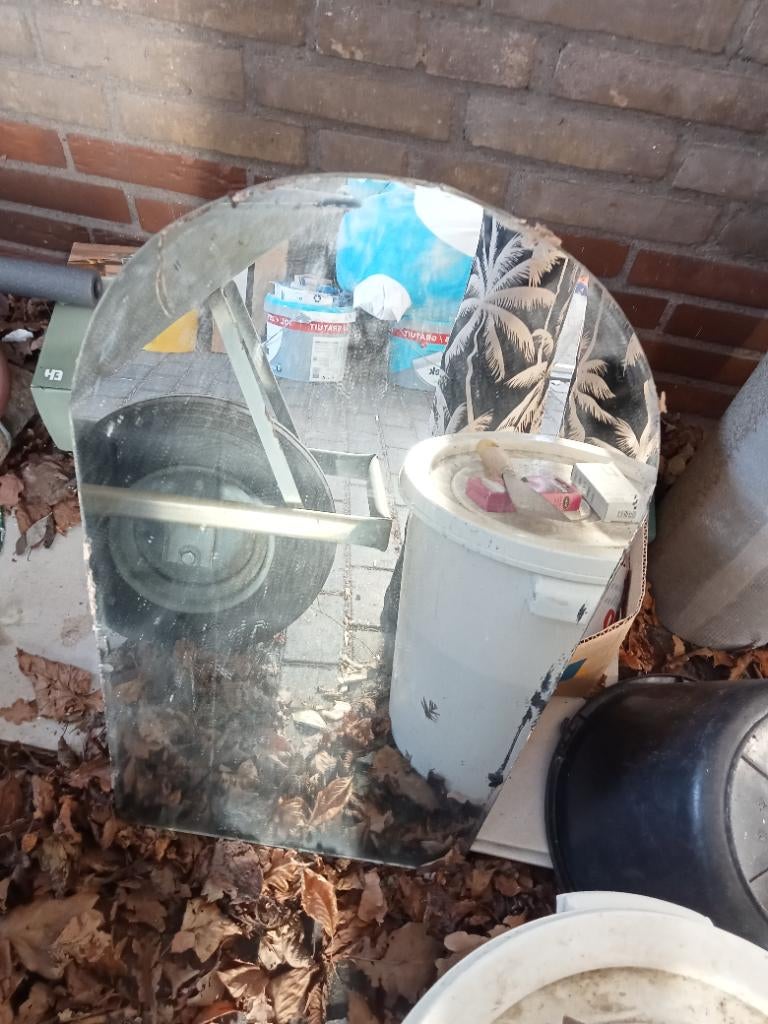 Spiegel, Ophalen, Minder dan 50 cm, Gebruikt, Minder dan 100 cm