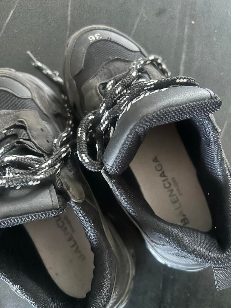 Balenciaga sneakers maat 36, Ophalen of Verzenden, Gedragen, Zwart, Sneakers of Gympen