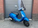 Vespa Sprint 50cc - Mat Blauw - Zo goed als nieuw, Ophalen, Overige modellen, Maximaal 45 km/u, Zo goed als nieuw