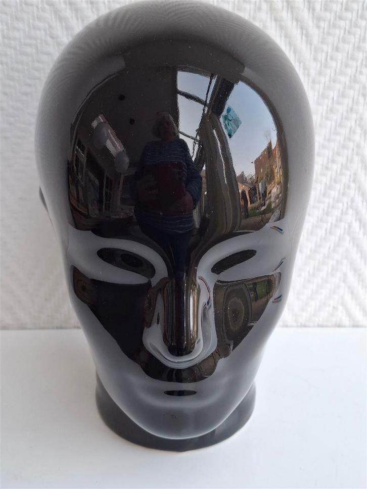 Hoofd voor koptelefoon of hoed-pruikstandaard, Huis en Inrichting, Woonaccessoires | Overige, Zo goed als nieuw, Ophalen of Verzenden