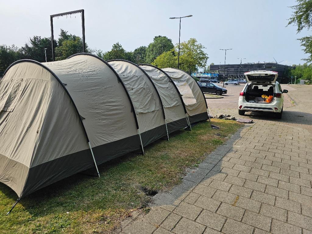Boogtent Safarica Victoria 6 TC, Caravans en Kamperen, Ophalen, Zo goed als nieuw, Tot en met 6