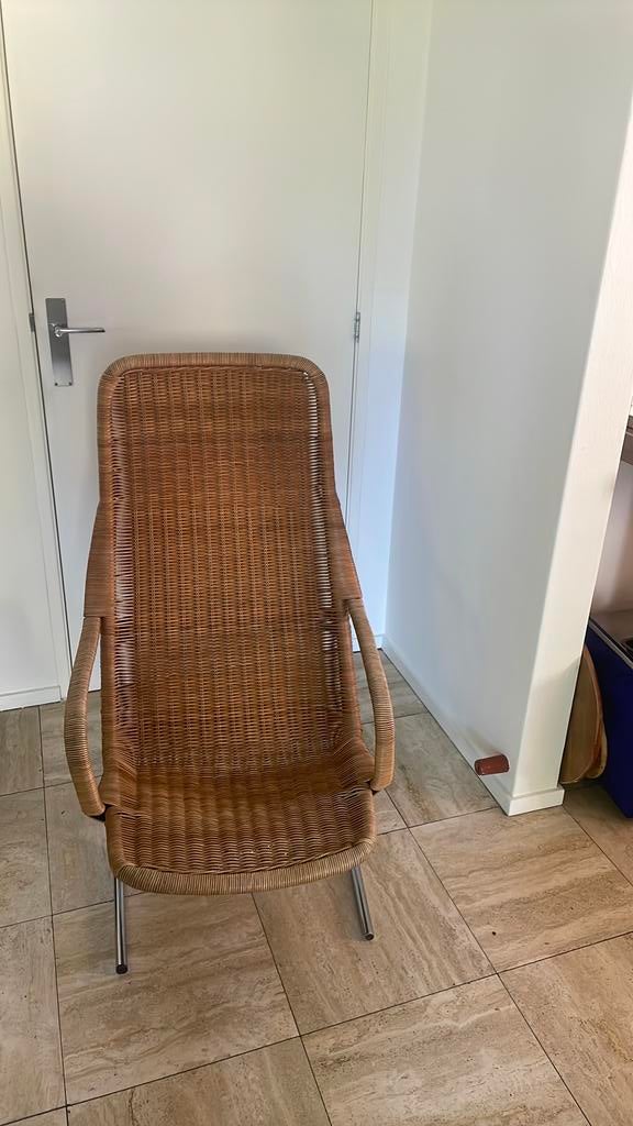 Rohé Fauteuil, Dirk van Sliedrecht, Huis en Inrichting, Fauteuils, Minder dan 75 cm, Riet of Rotan, Ophalen of Verzenden, Zo goed als nieuw