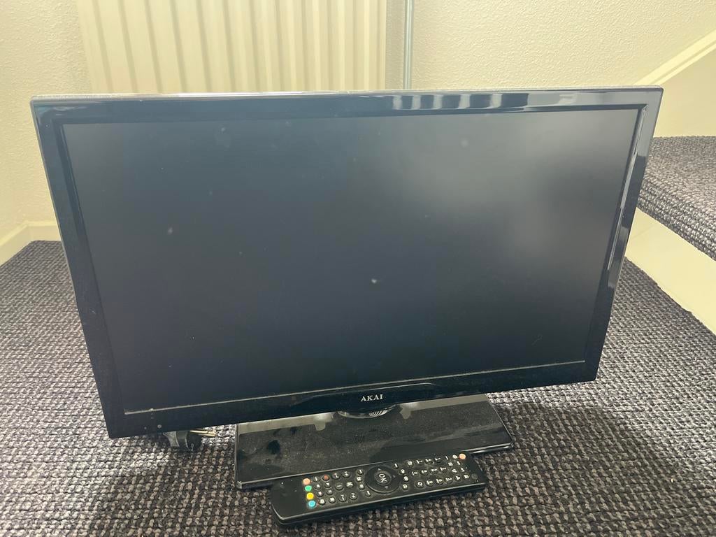 Akai ALED2209TBK met ingebouwde DVD speler, HD Ready (720p), 40 tot 60 cm, Ophalen, Overige merken