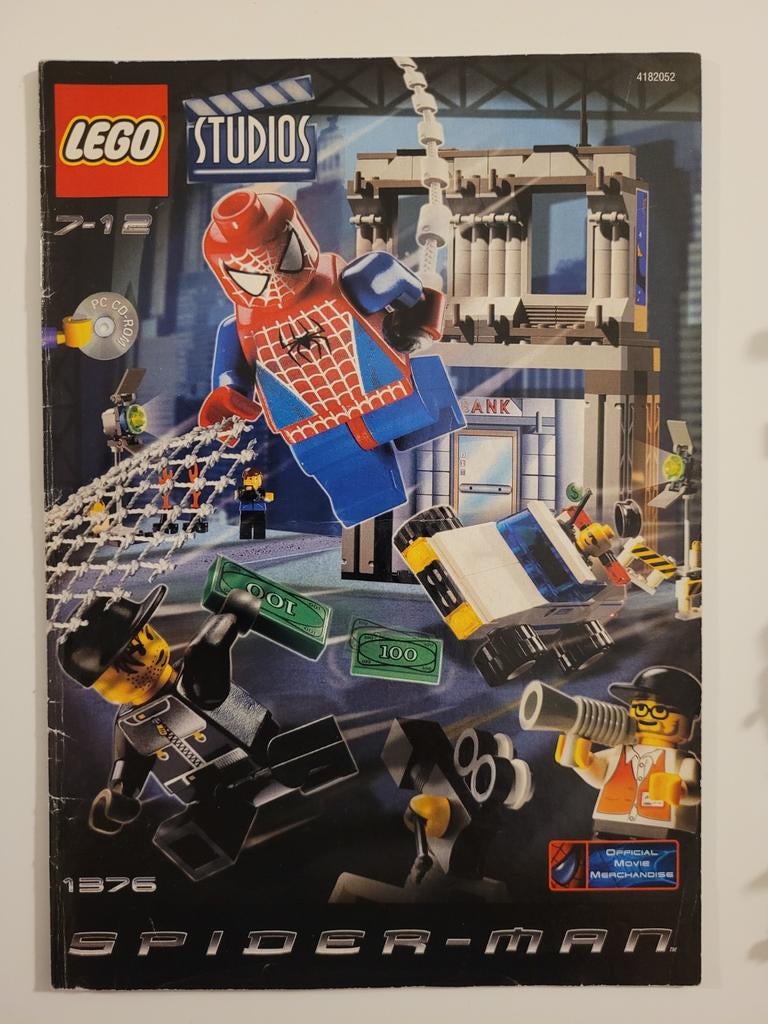 Lego 1376 Spiderman Studio's, Ophalen of Verzenden