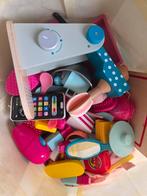 Grote tas vol poppenhoek- en keukenspeelgoed, Kinderen en Baby's, Ophalen, Gebruikt, Overige typen