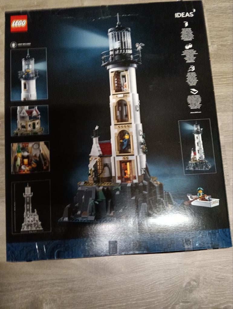LEGO Ideas 21335 Gemotoriseerde Vuurtoren, Lego, Ophalen of Verzenden, Complete set, Ongeopend/sealed