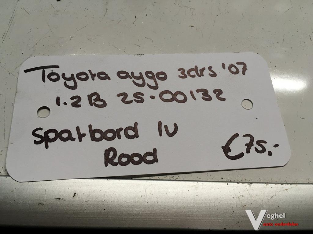 Toyota Aygo 3 drs 1.0 2007  2500132  Voorscherm Linksvoor, Auto-onderdelen, Carrosserie en Plaatwerk, Ophalen, Gebruikt, -, -