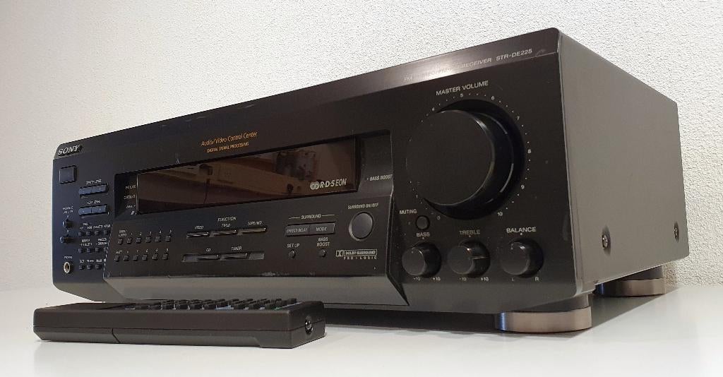 Stereo Receiver - Sony STR-DE225 (40W) met Phono, Ophalen of Verzenden, S, S, Sony