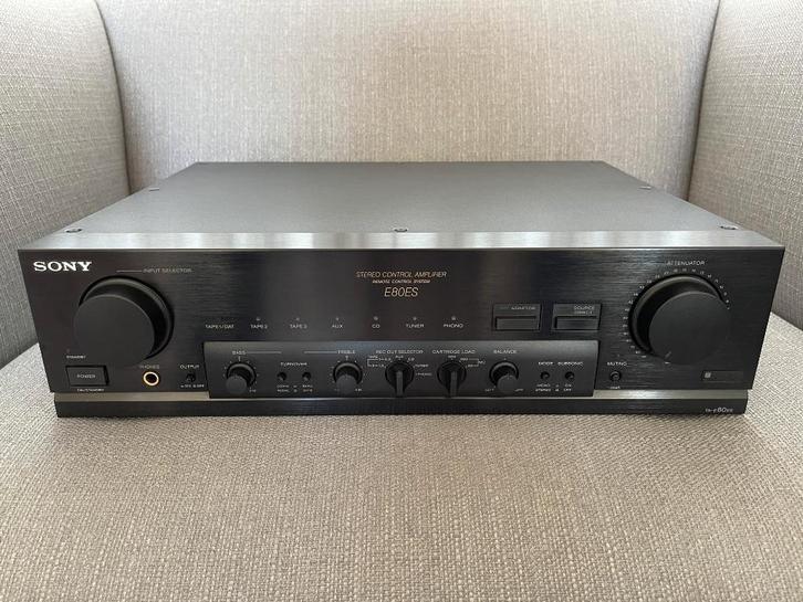 Sony TA-E80ES Voorversterker Preamp ORIGINEEL 80 ES, Audio, Tv en Foto, Versterkers en Receivers, Zo goed als nieuw, Stereo, Minder dan 60 watt