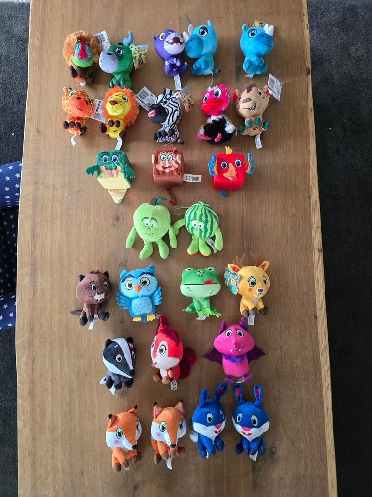 Knuffeltjes Lidl - Vita, Jungle, Safari, Bos - mini's, Lidl, Ophalen of Verzenden