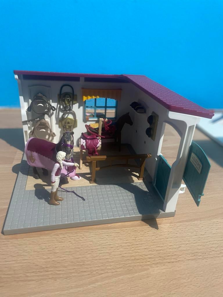 De schleich zadel kamer, Ophalen of Verzenden, Gebruikt