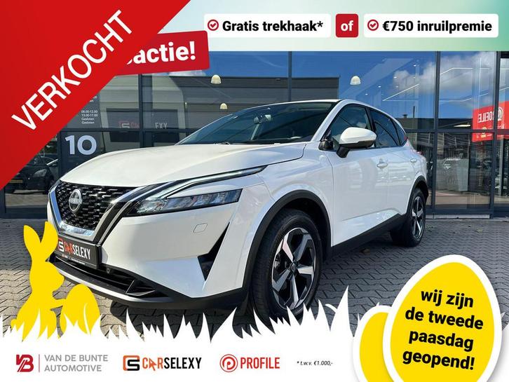 Nissan Qashqai 1.3 MHEV N-Connecta *Winter Pack*, Auto's, Nissan, Bedrijf, Te koop, Qashqai, 360° camera, ABS, Achteruitrijcamera