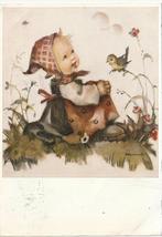 HÜMMEL MEISJE VOGEL UIT 1959 ZEER MOOIE OUDE KAART Kl600, Verzamelen, Ophalen of Verzenden, 1940 tot 1960, Gelopen