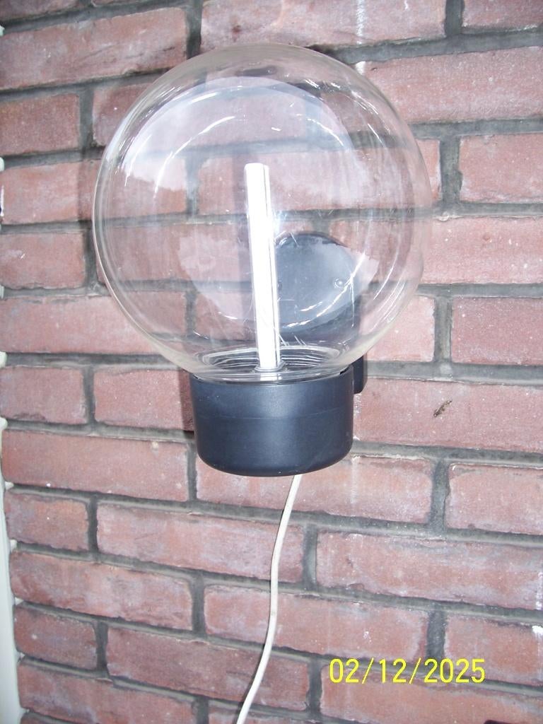 buitenlamp, Kunststof, Gebruikt, Wandlamp, Ophalen of Verzenden