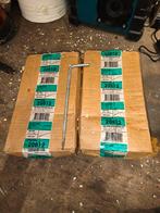 200 stuks RVS kozijnankers 200x50, Ophalen, Nieuw, Rvs