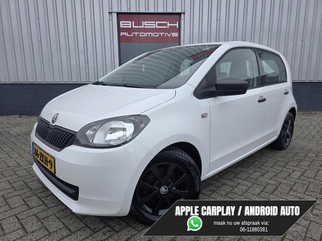 Skoda Citigo 1.0 5 deurs Greentech Arctic | AIRCO | LM VELGE, Voorwielaandrijving, Stof, Gebruikt, 840 kg