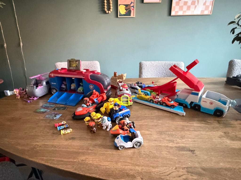 Paw Patrol , missiecruiser, metal launch’n, uitkijktoren, Ophalen, Gebruikt