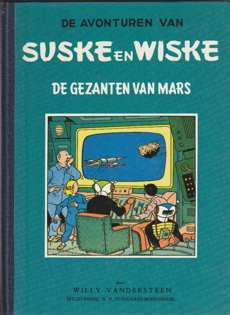 Suske en Wiske hc blauwe reeks: De gezanten van Mars, Boeken, Stripboeken, Willy Vandersteen, Eén stripboek, Ophalen of Verzenden