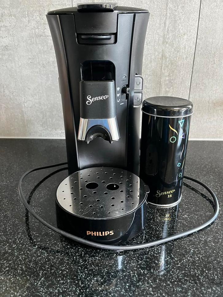Philips Senseo koffiezetapparaat, Witgoed en Apparatuur, Koffiezetapparaten, Gebruikt, Koffiepads en cups, Koffiemachine, Afneembaar waterreservoir