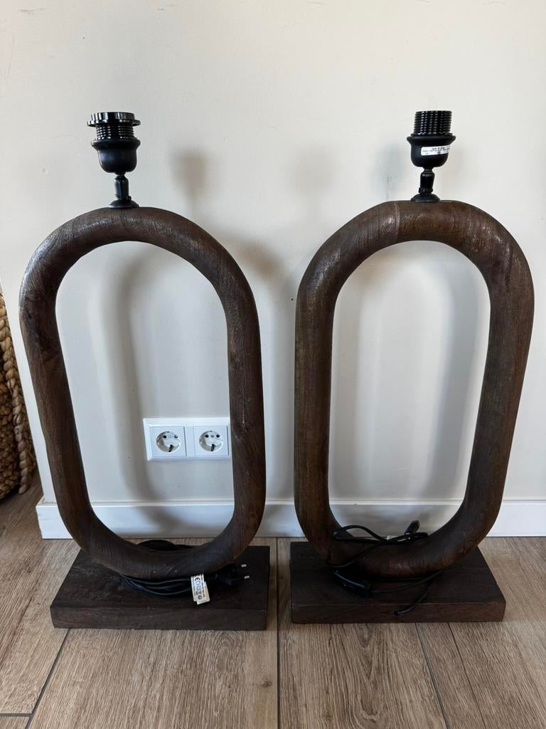 2 prachtige lampenvoeten van light en living, Huis en Inrichting, Lampen | Tafellampen, Ophalen of Verzenden, Zo goed als nieuw