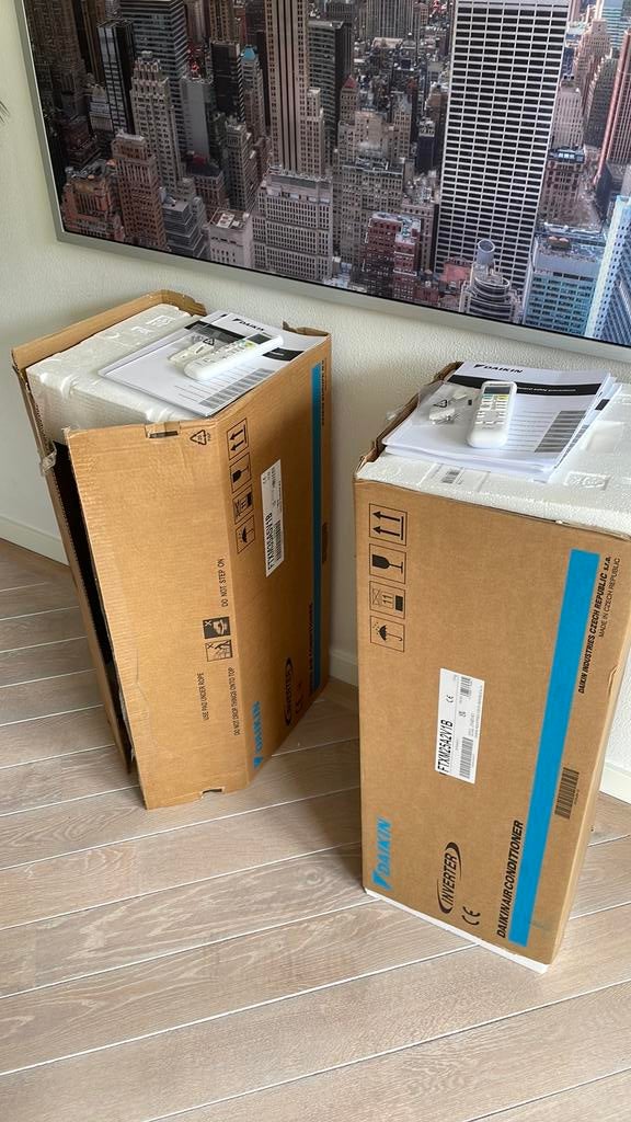 Daikin Comfora split Airco 2,5 en 3.5 kW (FTXP25N & FTXP35N), Ophalen, Koelen en Ontvochtigen, Timer, Nieuw