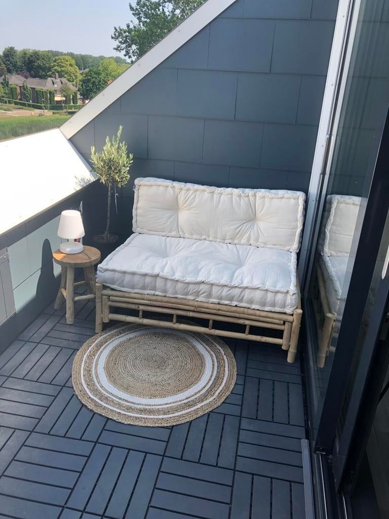 Karwei pallet kussens - beige, Ophalen, Zo goed als nieuw