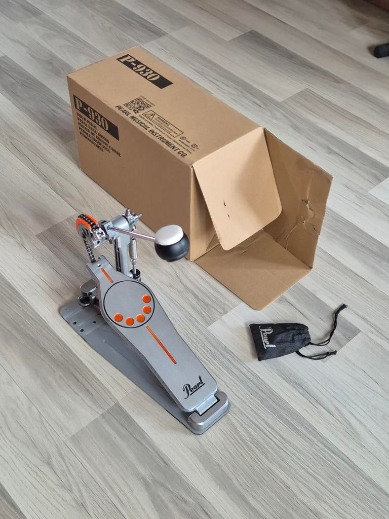 Pearl P-930 kickpedaal voor drums, Ophalen of Verzenden, Zo goed als nieuw, Pearl