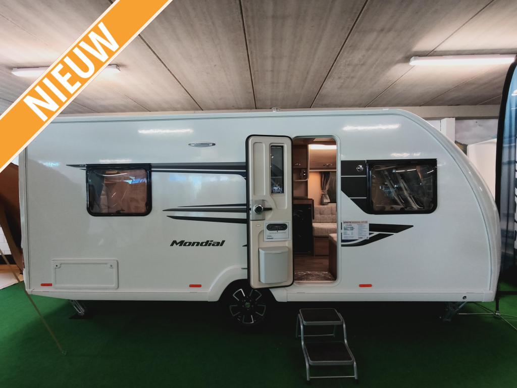 Sprite Mondial 470 SE MODEL 2025 OP=OP, Caravans en Kamperen, Caravans, Bedrijf, Sprite, Ringverwarming, Overige typen