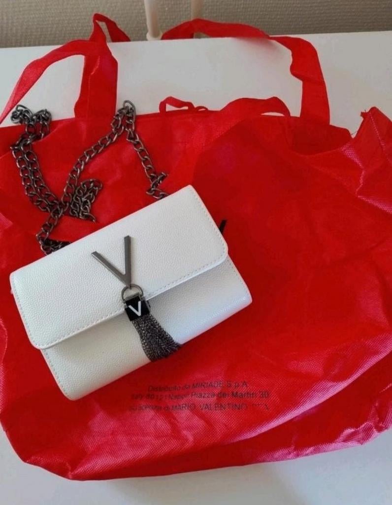 Valentino Crossbody tas, Ophalen of Verzenden, Zo goed als nieuw, Wit, Overige merken