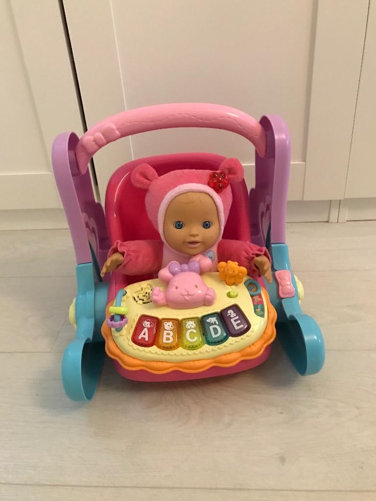 Vtech 4 in 1 babystoel maxi cosi stoel voor pop als nieuw, Kinderen en Baby's, Speelgoed | Vtech, Ophalen of Verzenden, Zo goed als nieuw