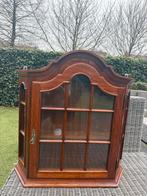 Antieke eiken vitrinekast in nieuwstaat, Ophalen