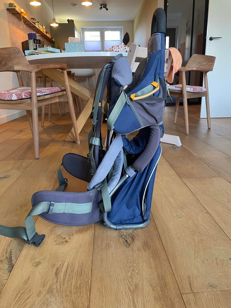 Vaude Swing - Comfortabele Kinderdrager voor Wandelingen, Kinderen en Baby's, Babydragers en Draagdoeken, Zo goed als nieuw, Rug